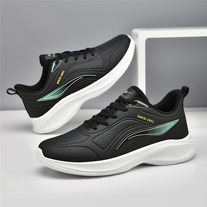 Men's Low-Top Lightweight Running Shoes with Cushioned Sole