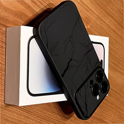 Shockproof TPU Phone Case with Lightning Crack Design for iPhone