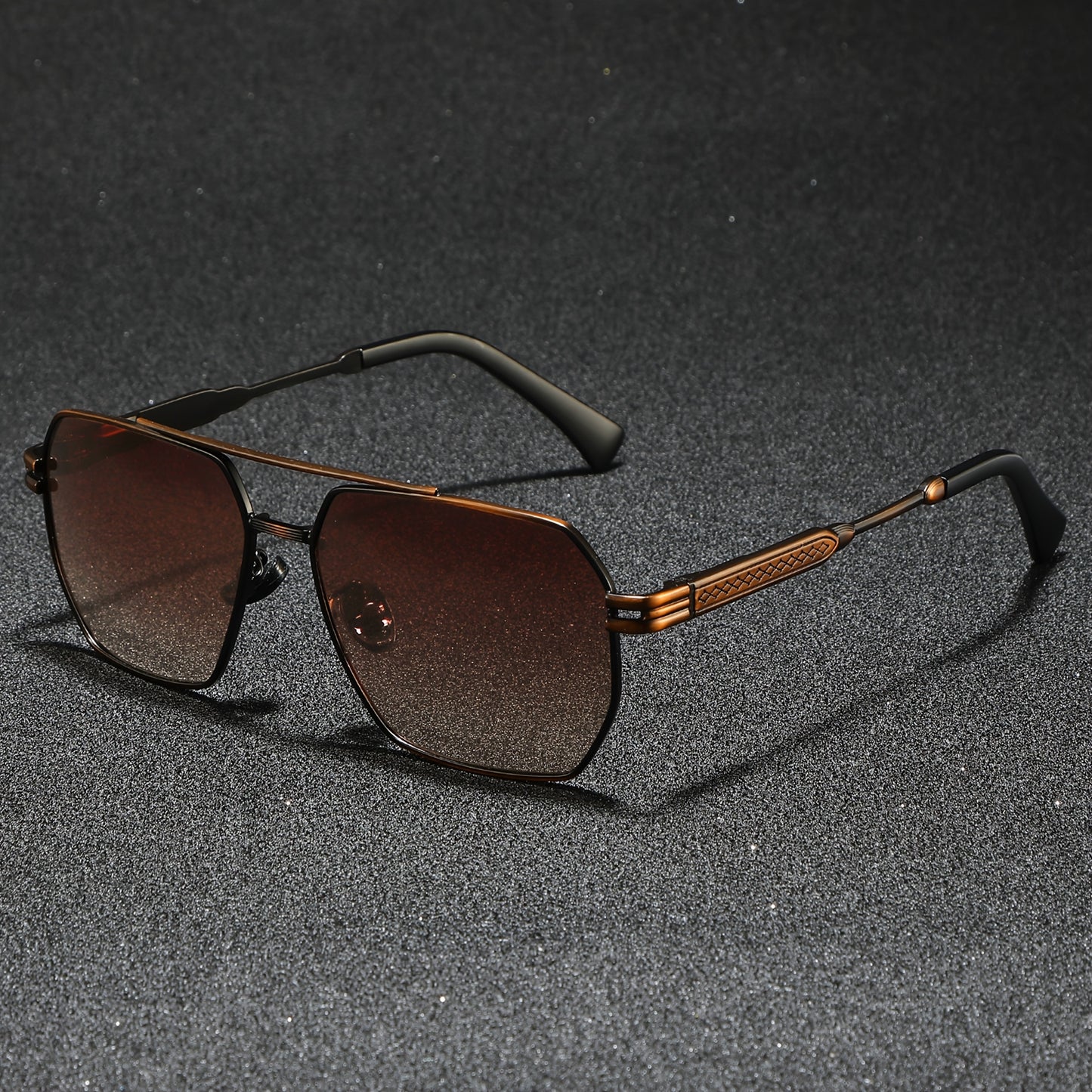 Men's Retro Oversized Polarized Sunglasses for Outdoor Sports