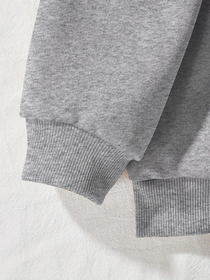 Women's Red Christmas Tree & Lettering Sweater - Cozy Winter Pullover with Round Neck Long Sleeve, Thickened Sweating-Reducing Blouse for Xmas Party Outfits, Family Gatherings (Machine Washable, Autumn/Winter Clothing)