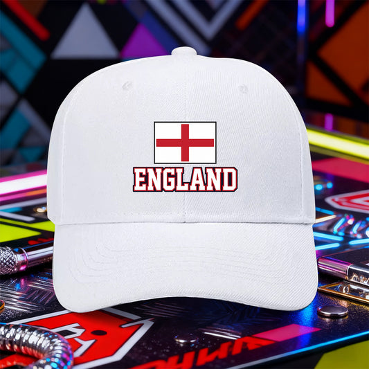 Lightweight England Flag Baseball Cap for Men & Women - ayq