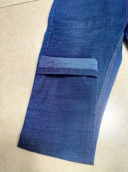 High-quality Men's Denim Trousers, Business Style, Elastic Men's Pants, New Autumn/winter Fashion Trend - ayq