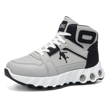 Men's All-Season Mid-Top Outdoor Running Shoes with EVA Cushioning