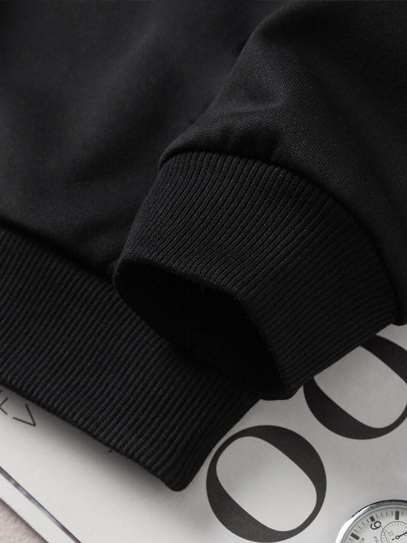 Men's Full-Zip Hooded Jacket - Thermal Zip-Up Sweater Coat, Full-Length Zipper Closure, Machine Washable Winter Outerwear for Cold Weather, Gym, Office & Everyday - Black Formal & casual Outer Jacket for Men, Winter Hoodies f