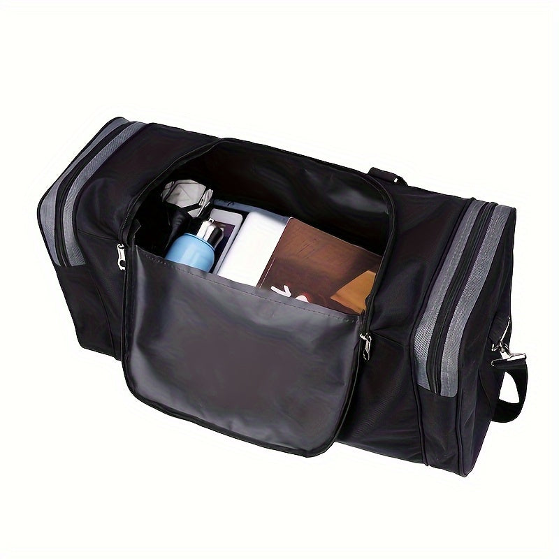 Multifunctional Luggage Bag, Large-capacity Travel Bag, Men's Foldable Portable Clothing Storage Bag, Business Trip Bag