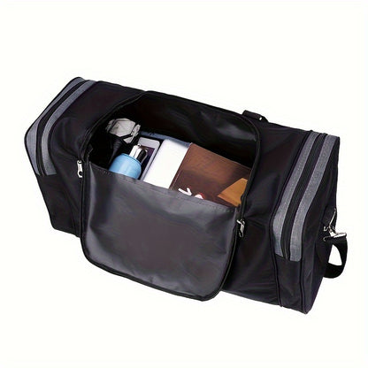 Multifunctional Luggage Bag, Large-capacity Travel Bag, Men's Foldable Portable Clothing Storage Bag, Business Trip Bag