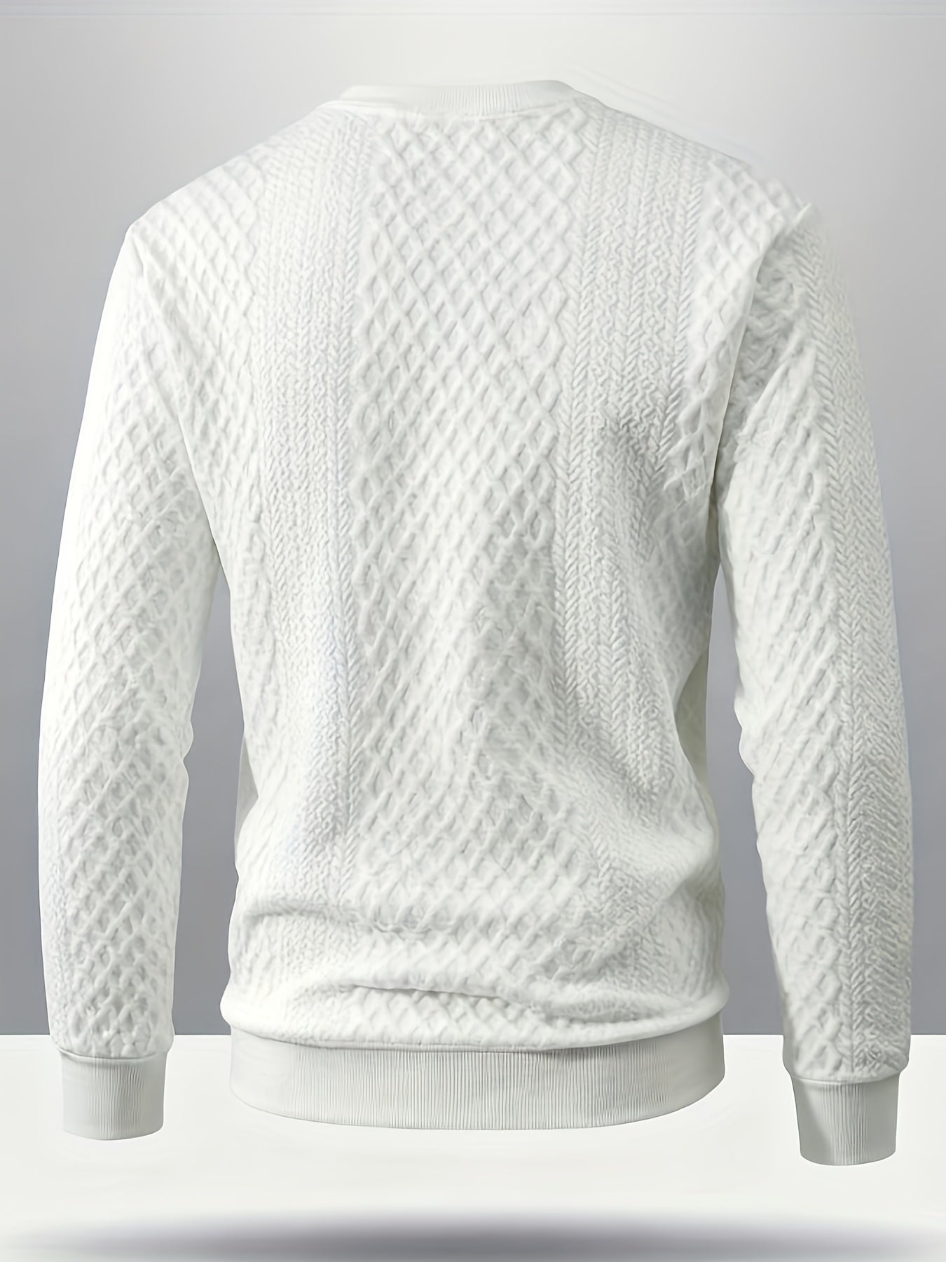 Տղամարդկանց նվեր, նորաձև ժակարդ - Blend հարմարավետ, փափուկ, գարնանային/աշնանային երկար թևքերով, նորաձև, զբոսանքի համար նախատեսված վերնաշապիկ՝ առաձգական եզրով և կողավոր կտորե կտորներով, հարմար է ամենօրյա աշխատանքի, արձակուրդի և զբոսանքի համար։