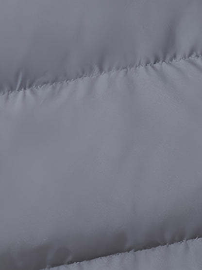 Men's Autumn and Winter Casual Fashion Faux Two-Piece Outerwear, Trendy Thickened Warm Comfortable Hooded Jacket