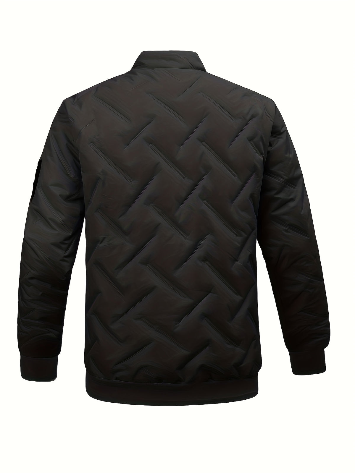 Men's Warm Stand Collar Jacket for Autumn and Winter