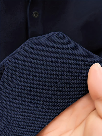 A Breathable And Fitted Golf Shirt, Men'S Casual V-Neck Short-Sleeve T-Shirt, Summer Men'S Apparel - ayq