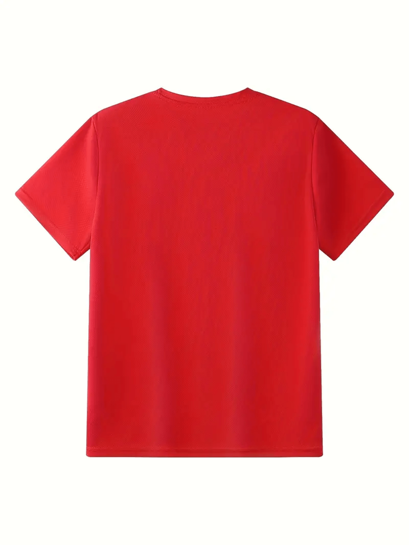 Men'S 2026 Happy New Year Santa Claus Graphic T-Shirt - Breathable Summer Casual Tee with Golden & Red Print, Regular Fit Round Neck Short Sleeve, Festive Clothing, Comfortable Fit, Holiday Shoppers