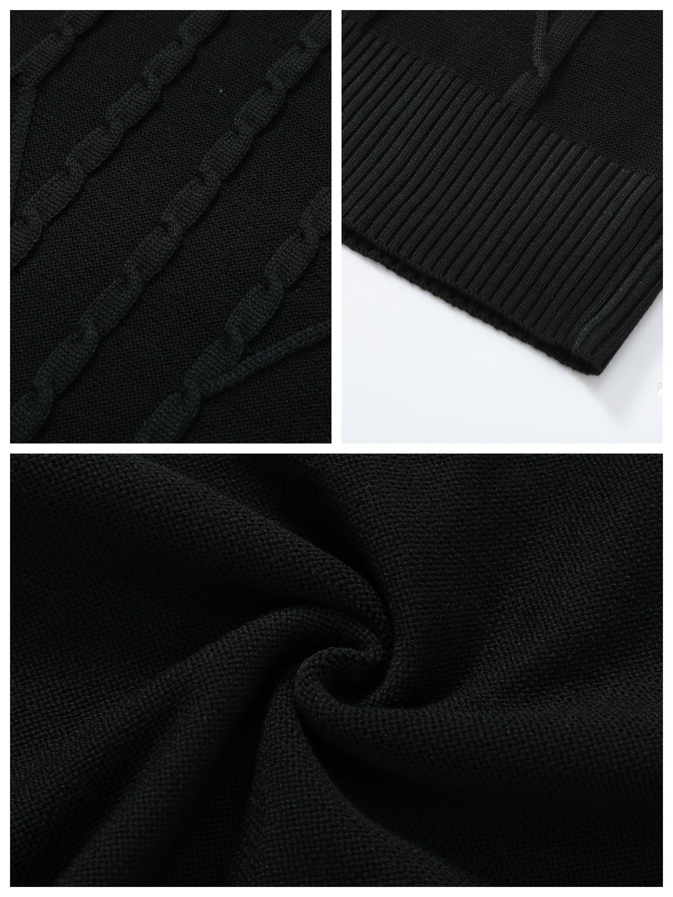 Տղամարդու միագույն, բարձր օձիքով սվիտեր, բարձր առաձգական, ոճային, հարմարավետ և տաք վերնաշապիկ, հարմար է աշնանը և ձմռանը բացօթյա հագուստի համար, հիմնական շերտի սվիտեր, գծավոր տրիկոտաժե բարձր օձիքով սվիտեր - երկար թևքով պուլովեր, առանձնահատկություններ