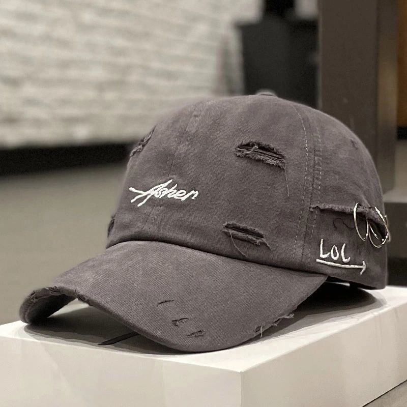 Vintage Distressed Soft Top Baseball Cap for Women - Lightweight Sprin