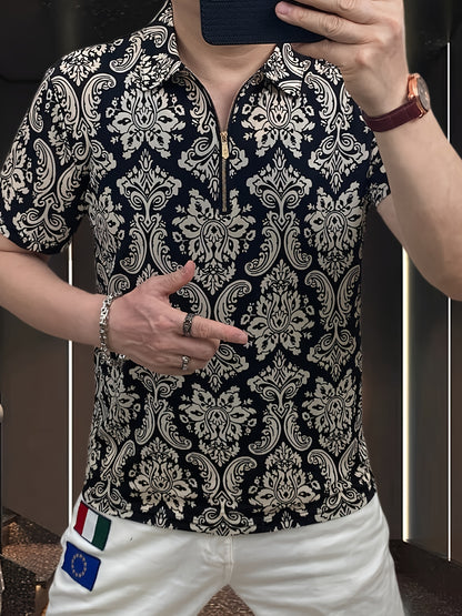 Men's Short Sleeve Shirt, Short Sleeve T-Shirt, Men's Summer Top, Men's Clothing - ayq