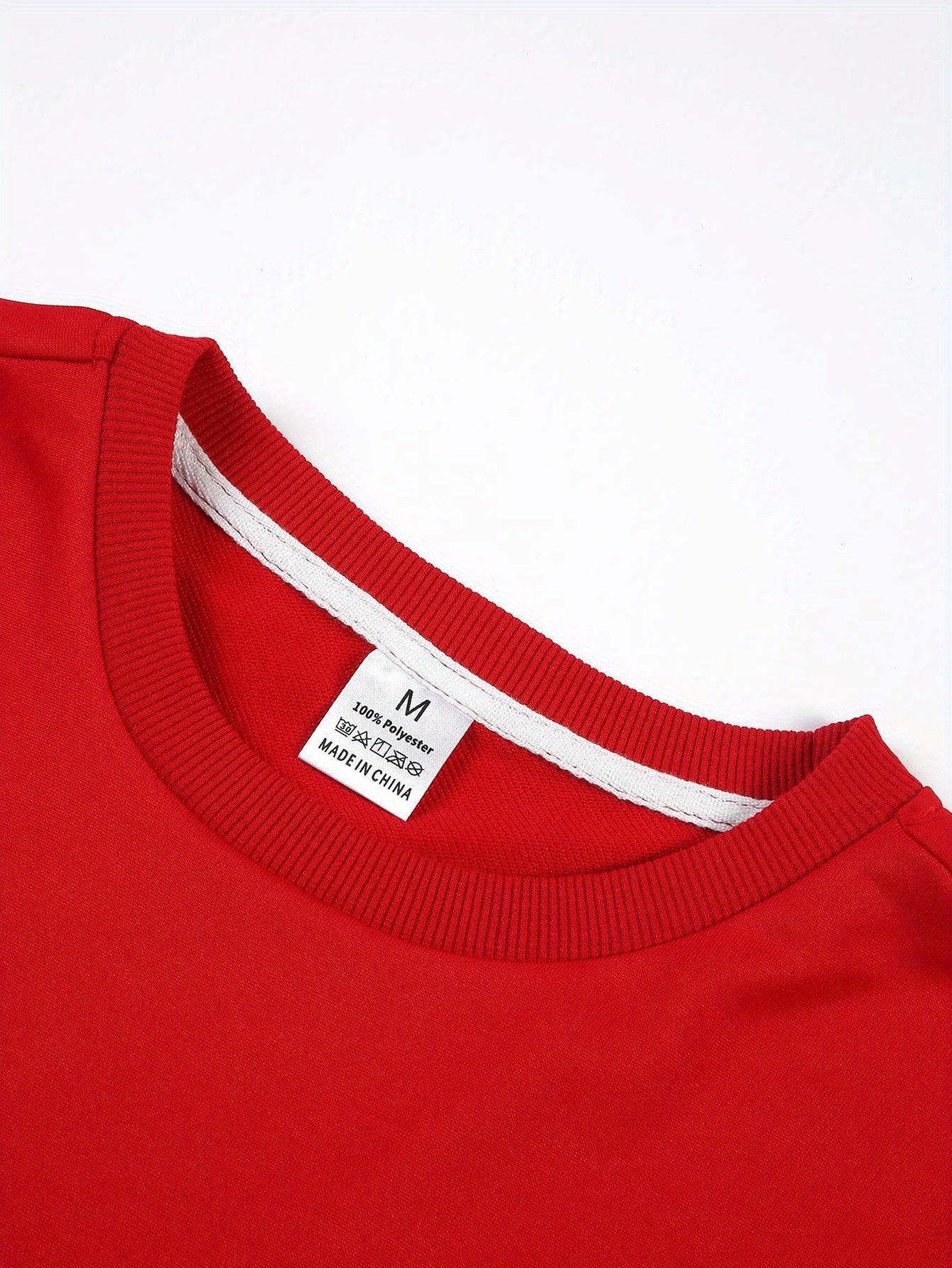 Men's Happy New Year 2026 Print Round Neck Sweater - Casual Long Sleeve Pullover with Chinese/English Lettering, Machine Washable Winter Sweaters for Parties, Daily Wear & New Year Gifts (Happy 2026 Design)