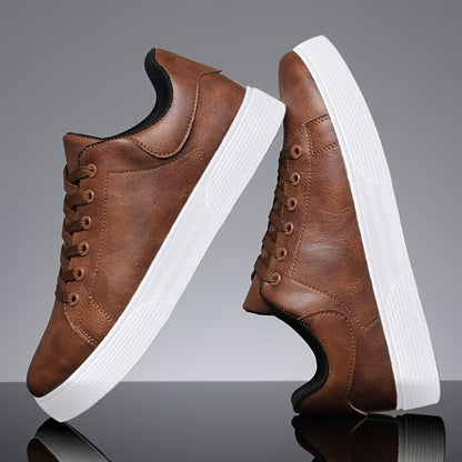 Men's Casual Low-Top Sports Shoes with Breathable Upper