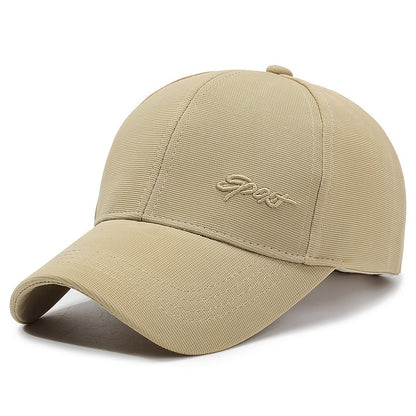 Men's Embroidered Duckbill Baseball Cap - Lightweight & Breathable