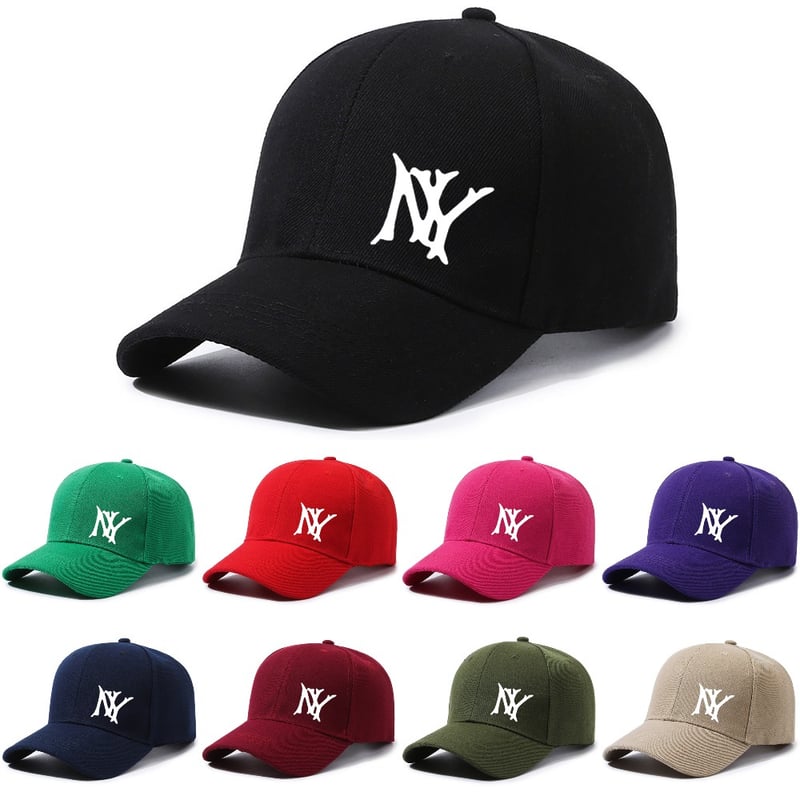 Unisex Adjustable Lightweight Polyester Baseball Cap with Buckle