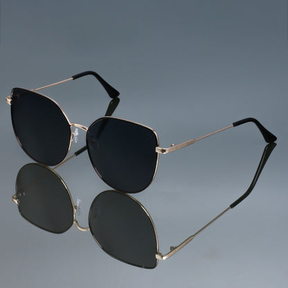 Unisex Retro Oval Polycarbonate Frame Lightweight Decorative Glasses