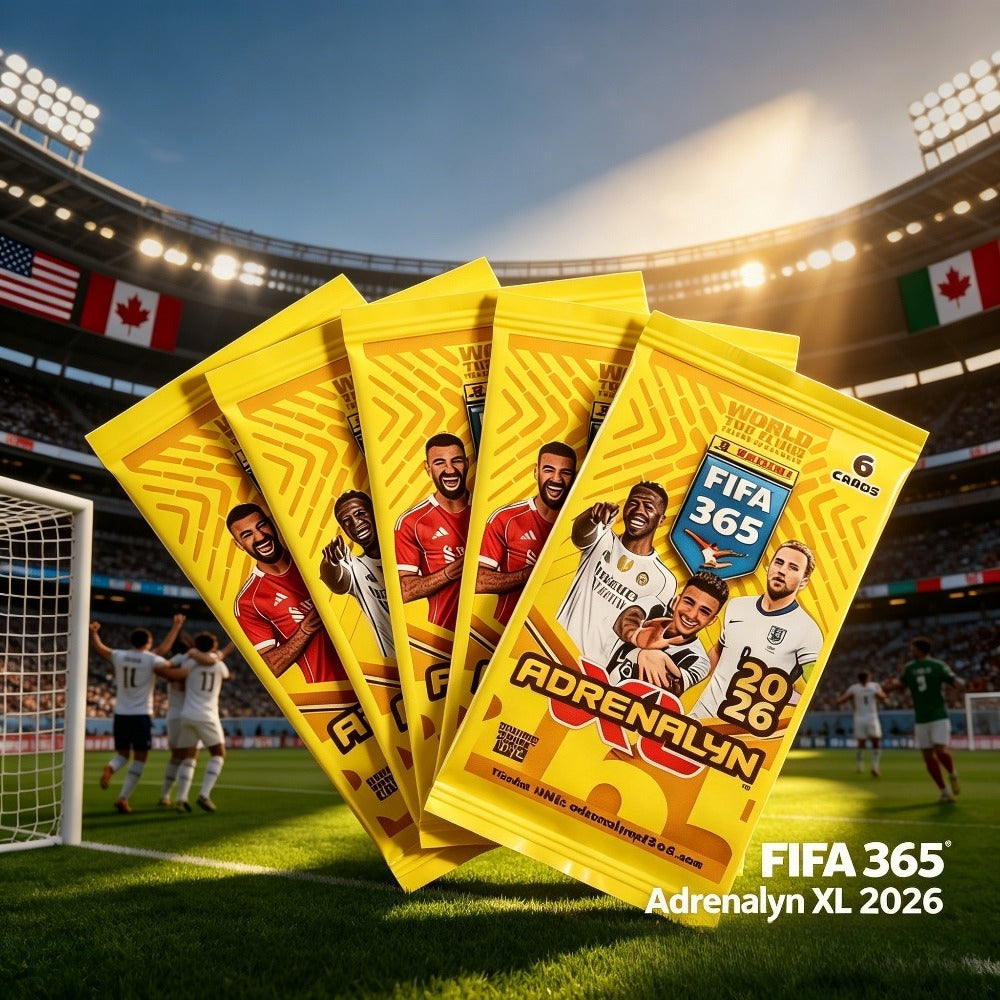 2026 Panini FIFA365 Adrenalyn XL ֆուտբոլային քարտերի փաթեթ