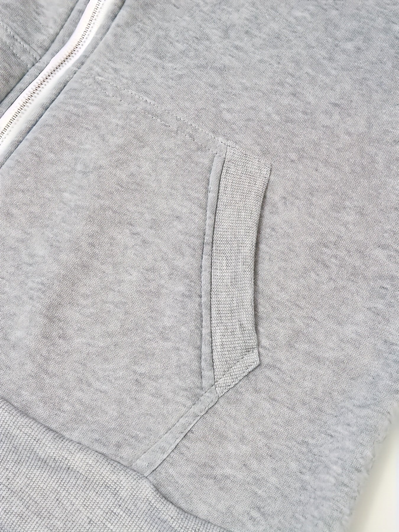 Men'S Navy Blue Hooded Zip-Up Sweatshirt - Casual Long Sleeve Pullover with Front Pockets, Soft Polyester Fabric, Perfect for Fall/Winter, Everyday Comfort Apparel|Hooded Sweatshirt|Zippered Hoodie