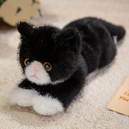 Պրեմիում խաղալիք փափուկ խաղալիք՝ ռեալիստական ​​կատվի, փափուկ խաղալիքներ, խելոք կատվիկներ, փափուկ խաղալիքներ՝ տղաների և աղջիկների համար
