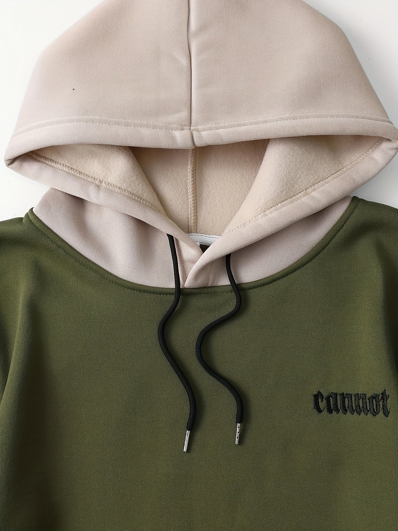 Color Block Cool Hoodies For Men, Men's Casual Graphic Design Hooded Sweatshirt Streetwear For Winter Fall, As Gifts
