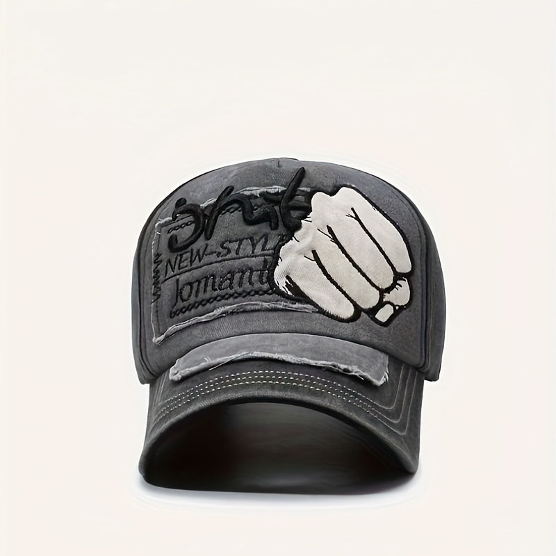 Unisex Vintage Cotton Baseball Cap for Spring and Summer