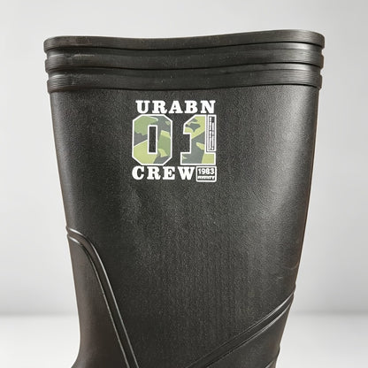 Unisex High-top EVA Foam Rain Boots - Lightweight, Anti-slip, Oil-resi