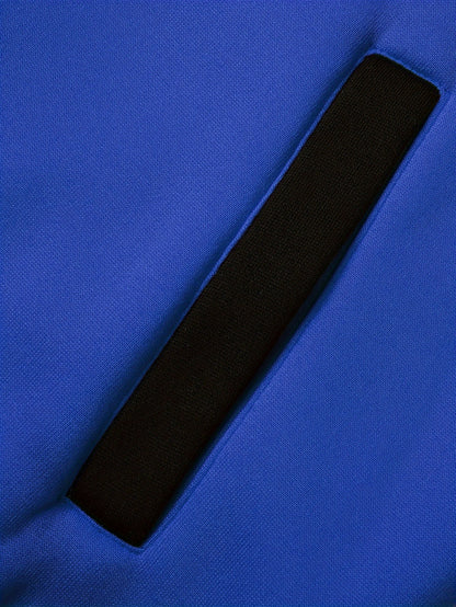 Տղամարդու տառային նախշերով կոնտրաստային գույնի բեյսբոլի բաճկոն