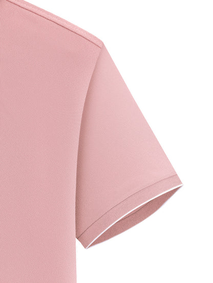 Creative Geometric Pattern Printed Shirt - Breathable Golf Top, Short Sleeve, Button Neck, Regular Pattern, High Quality Fabric, Slightly Elastic, Suitable for Tennis Sports and Business Occasions, Can Be Used as a Gift - ayq