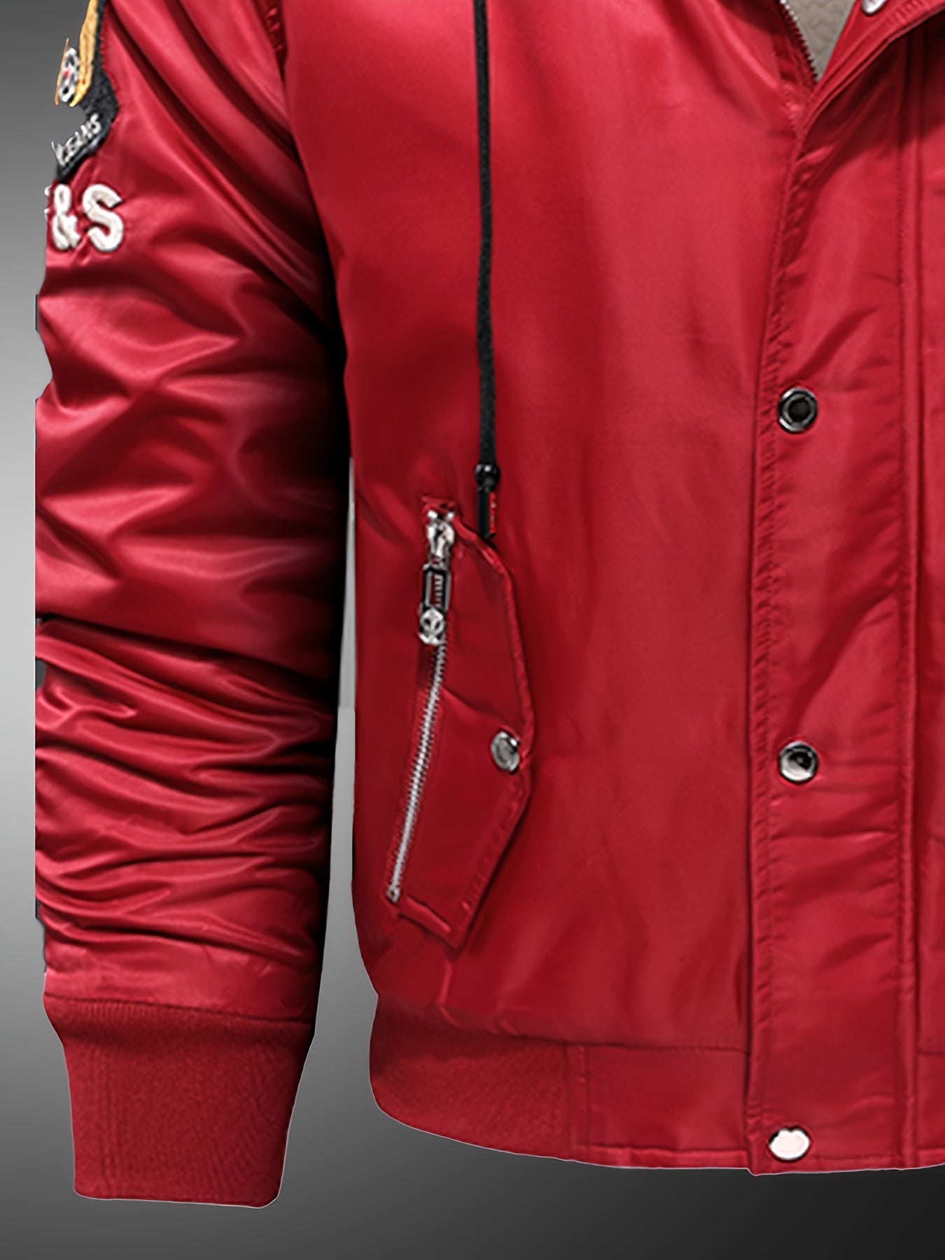 Men's Heavyweight Arctic Winter Jacket - -210gsm Windproof Coat with Full-Zip Closure, Hooded Insulated Outerwear - Machine Washable Cold Weather Jacket for Skiing, Snowboarding, Camping - Navy Blue, Winter Accessories, Skiin