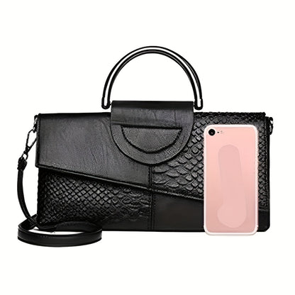 Կանացի սեքսուալ սև, կարգավորվող ժապավենով և անկանոն դիզայնով պայուսակ՝ կայծակաճարմանդով, բազմակողմանի՝ երեկույթների, հատուկ առիթների և առօրյա օգտագործման համար, անվտանգ կայծակաճարմանդով պայուսակ | Նուրբ դիզայն | Կարգավորվող ժապավենով ձեռքի պայուսակ