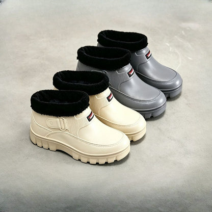 Unisex Lined Snow and Rain Boots for All-Season Comfort