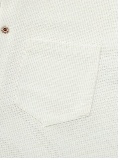 Men's Casual Hooded Jacket - Soft, Breathable Polyester with Button-Up Design & Pockets | Perfect for Spring, Fall & Outdoor Activities, Long Sleeve, Fashion, Daily, Leisure Style, Conventional Version