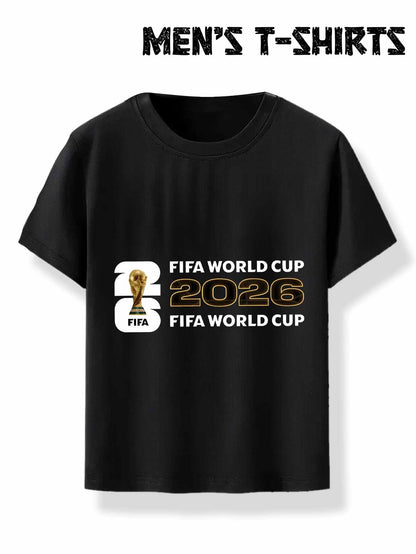Men's FIFA World Cup 2026 Mesh T-Shirt, Casual Sporty Style