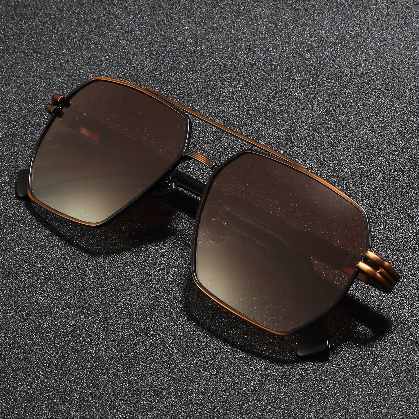 Men's Retro Oversized Polarized Sunglasses for Outdoor Sports