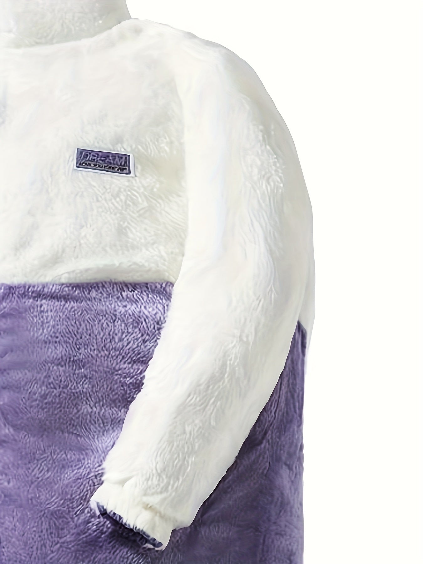 Տղամարդու երկկողմանի բրդյա ծածկույթով հաստ բաճկոն՝ առօրյա կանգնած օձիքով՝ տառերի տպագրությամբ, սովորական չափսերով, գրպաններով, պոլիեսթերային լցոնով, բազմակողմանի աշուն/ձմեռ համար, ձմեռային բաճկոն