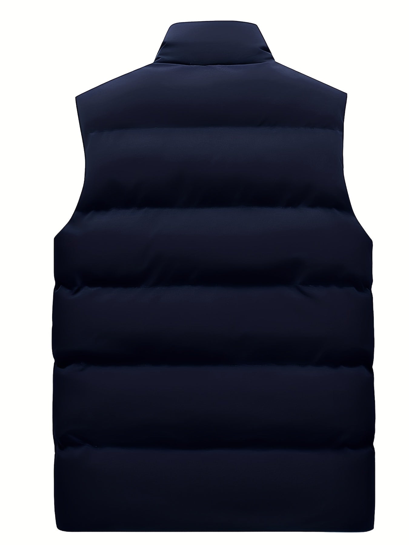 Men's Solid Color Stand Collar Jacket, Thin Lightweight Stylish Long Sleeve Coat Winter And Autumn Outdoor Clothes - ayq