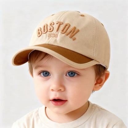 Infant Duckbill Baseball Hat for 0-3 Years with Sun Protection