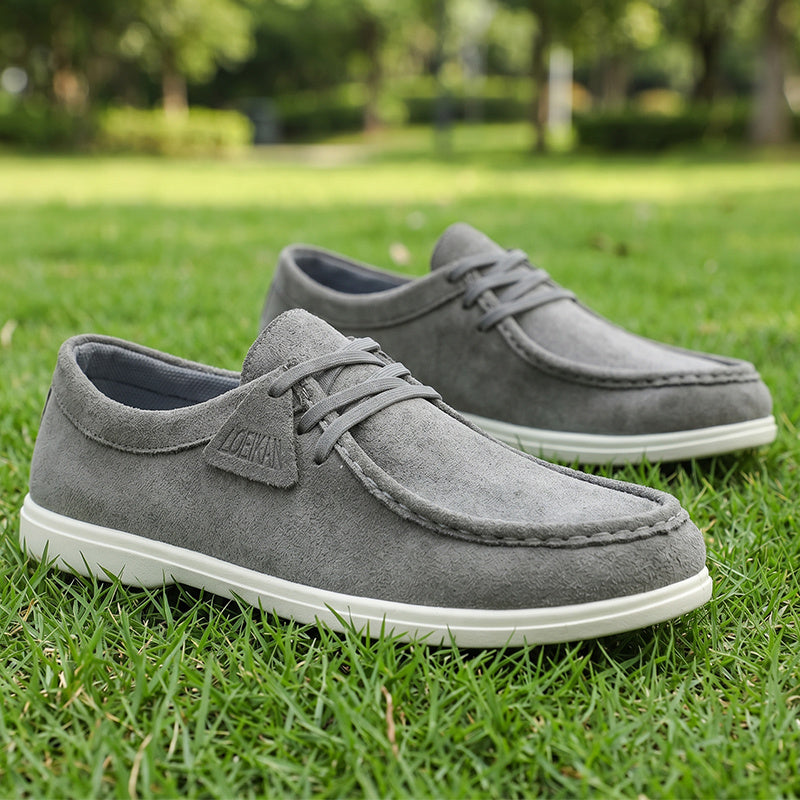 Men's Casual Low-Top Oxford Shoes Lightweight Slip-On for All Seasons