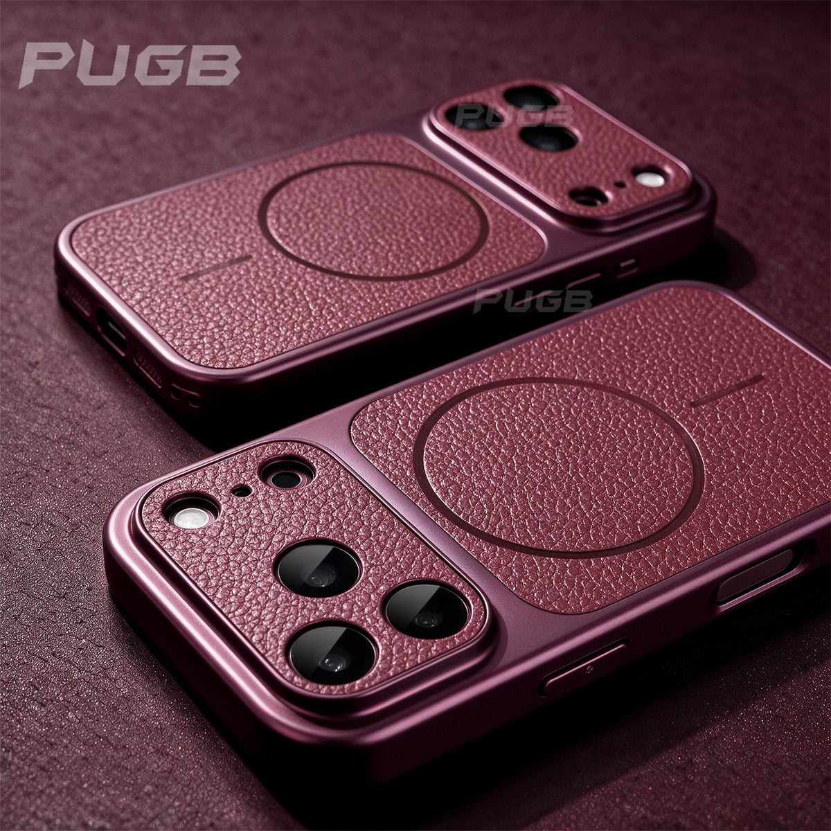 Luxury Retro Faux Leather Magnetic Phone Case with Lanyard for iPhone