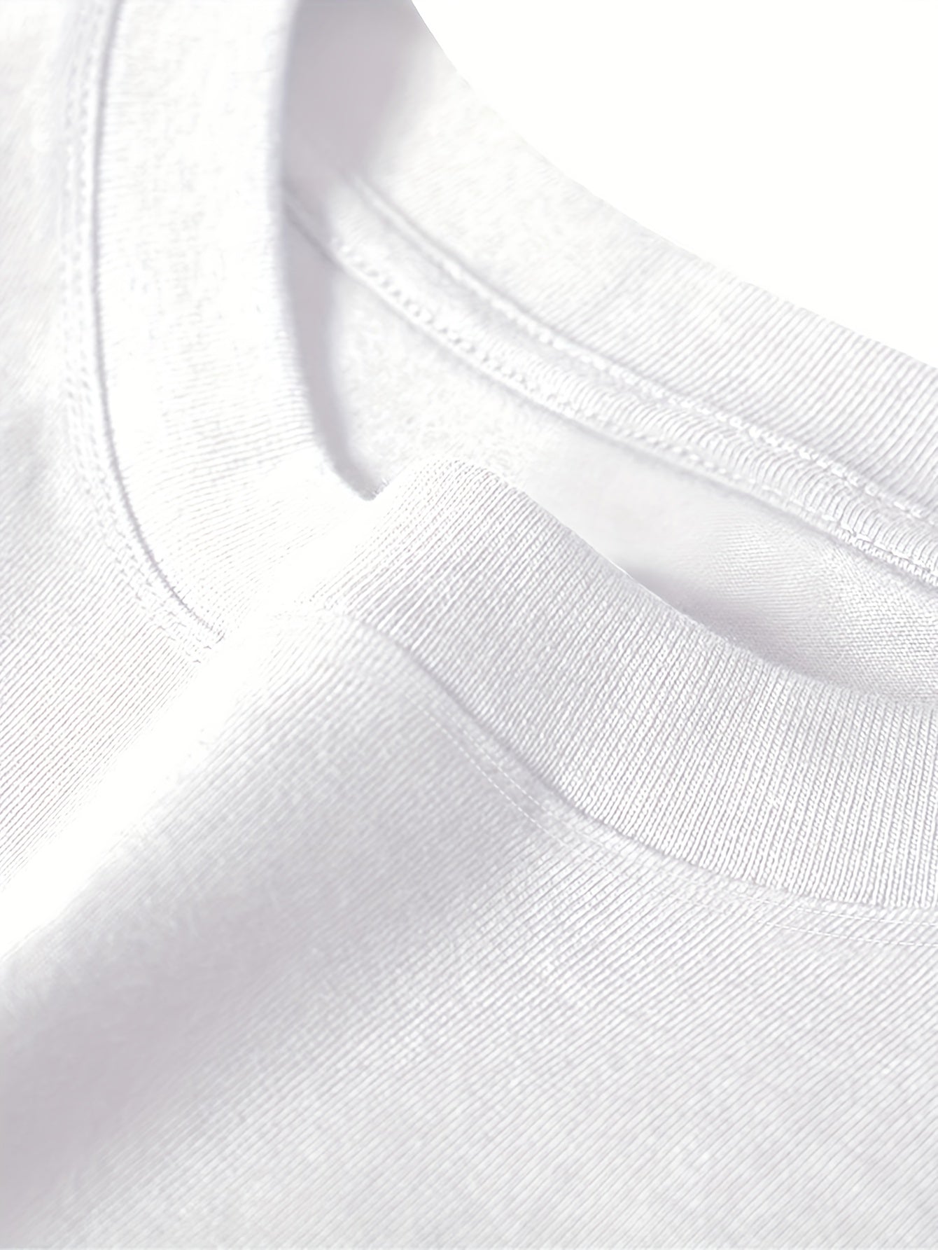 Men'S Happy New Year Graphic T-Shirt - Casual Long Sleeve Crew Neck, White with Black Lettering & Festive Design, Loose Fit for Spring/Fall, Perfect for Casual Attire, Festive Clothing | Festive Graphic Tee | Comfortable Fit