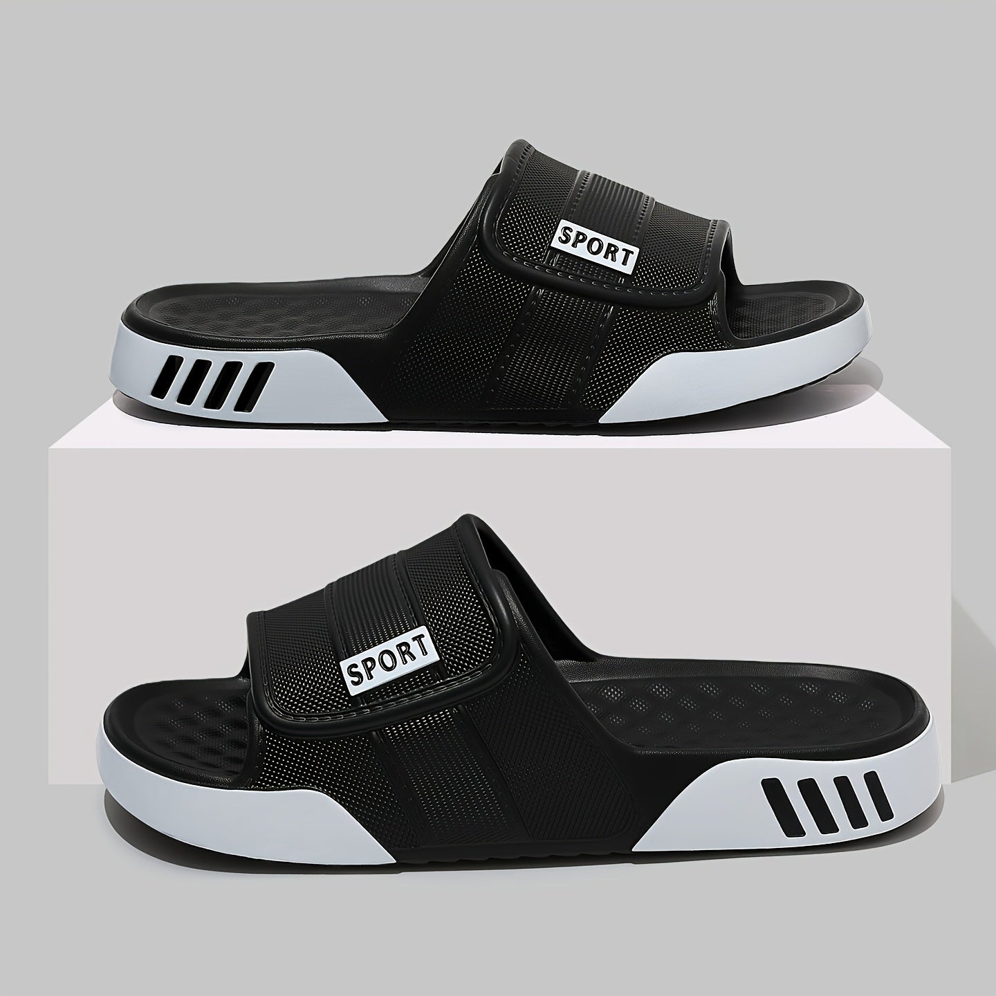 Unisex EVA Platform Slippers - Non-Slip Casual Indoor & Outdoor Shoes