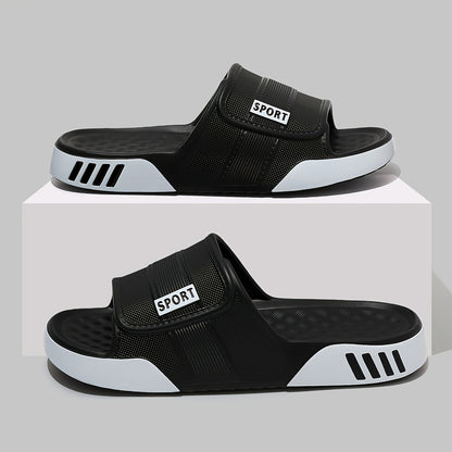Unisex EVA Platform Slippers - Non-Slip Casual Indoor & Outdoor Shoes
