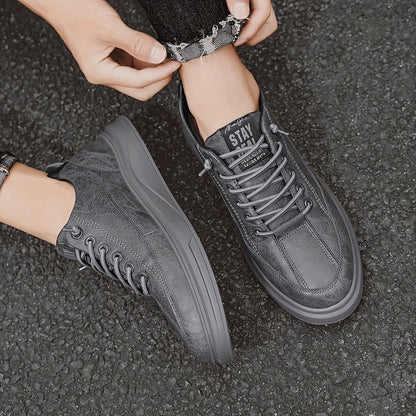 Men's Low-Top Sneakers Compatible for Gym, Training & Casual Wear - Upper, Cushioned Insole & PVC Sole, - Sneakers Suitable for Daily Use,, - Minimalist Sportswear - ayq