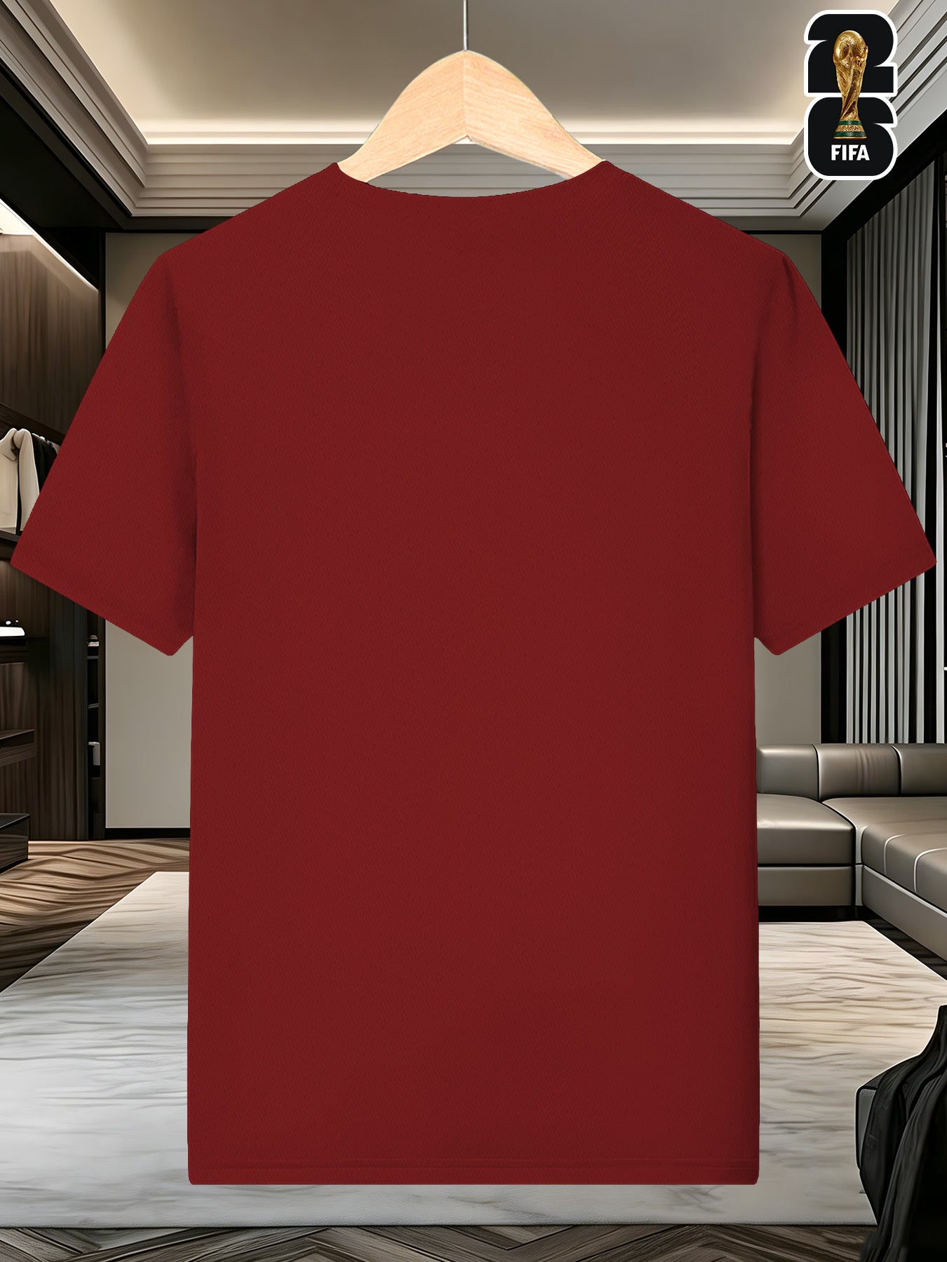 Men's FIFA 2026 World Cup T-Shirt Casual Polyester Top