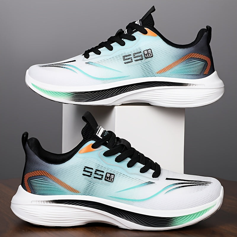 Men'S Breathable Mesh Casual Sports Shoes for Spring And Summer, Soft-Soled Non-Slip Shock-Absorbing Running Shoes for Students - Oversized Tennis Casual Walking Fitness Hiking Shoes - The Perfect Athletic Footwear for Outdoo - ayq