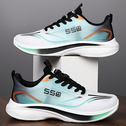Men'S Breathable Mesh Casual Sports Shoes for Spring And Summer, Soft-Soled Non-Slip Shock-Absorbing Running Shoes for Students - Oversized Tennis Casual Walking Fitness Hiking Shoes - The Perfect Athletic Footwear for Outdoo - ayq