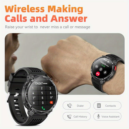 2026 Men’s Smart Watch 1.7” HD Display, 120+ Sports Modes